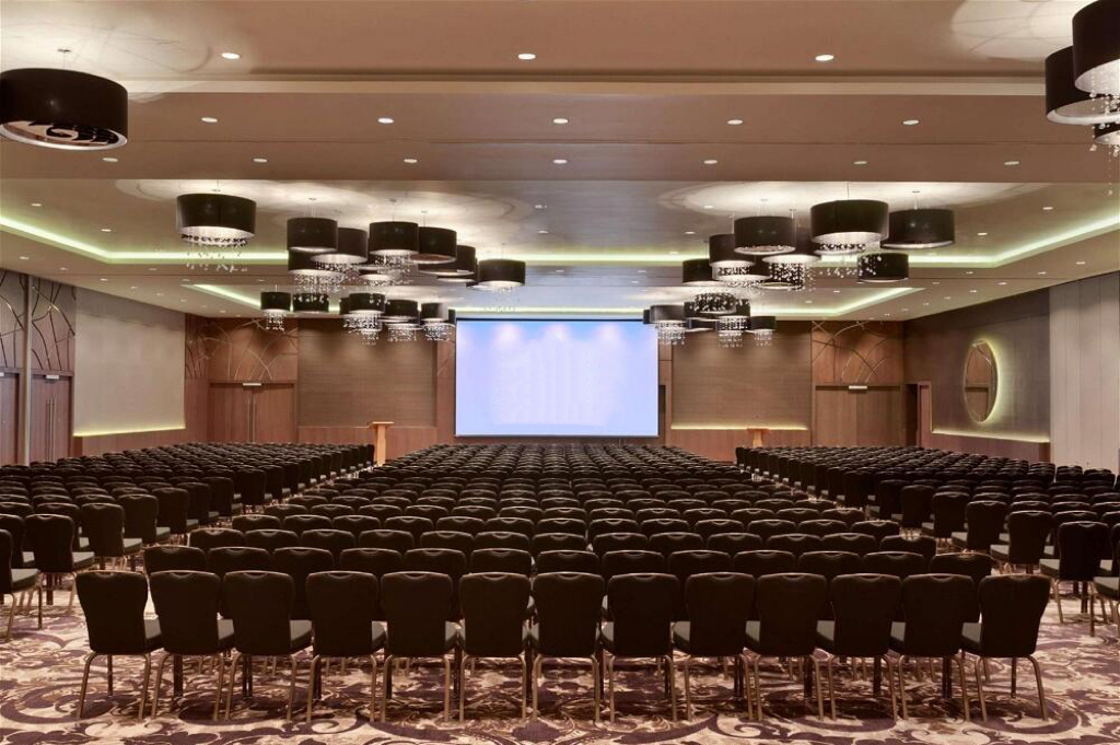 Hilton Wembley Hotel Ballroom AV Install by Runtech 2