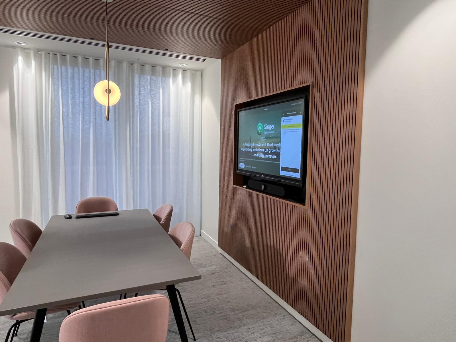 Meeting room office audio visual technology Audio Visual Integrator corporate office