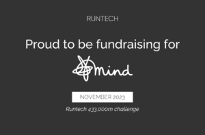 Runtech Group raise money for Mind Charity November 2023.