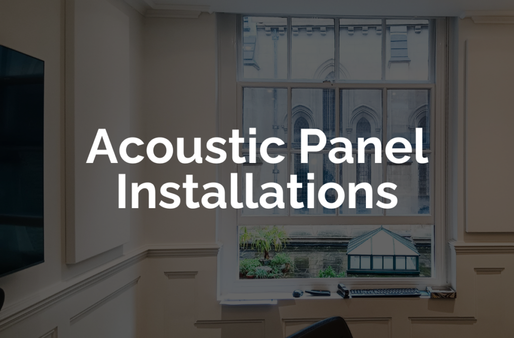 Runtech Acoustic Panel Installation