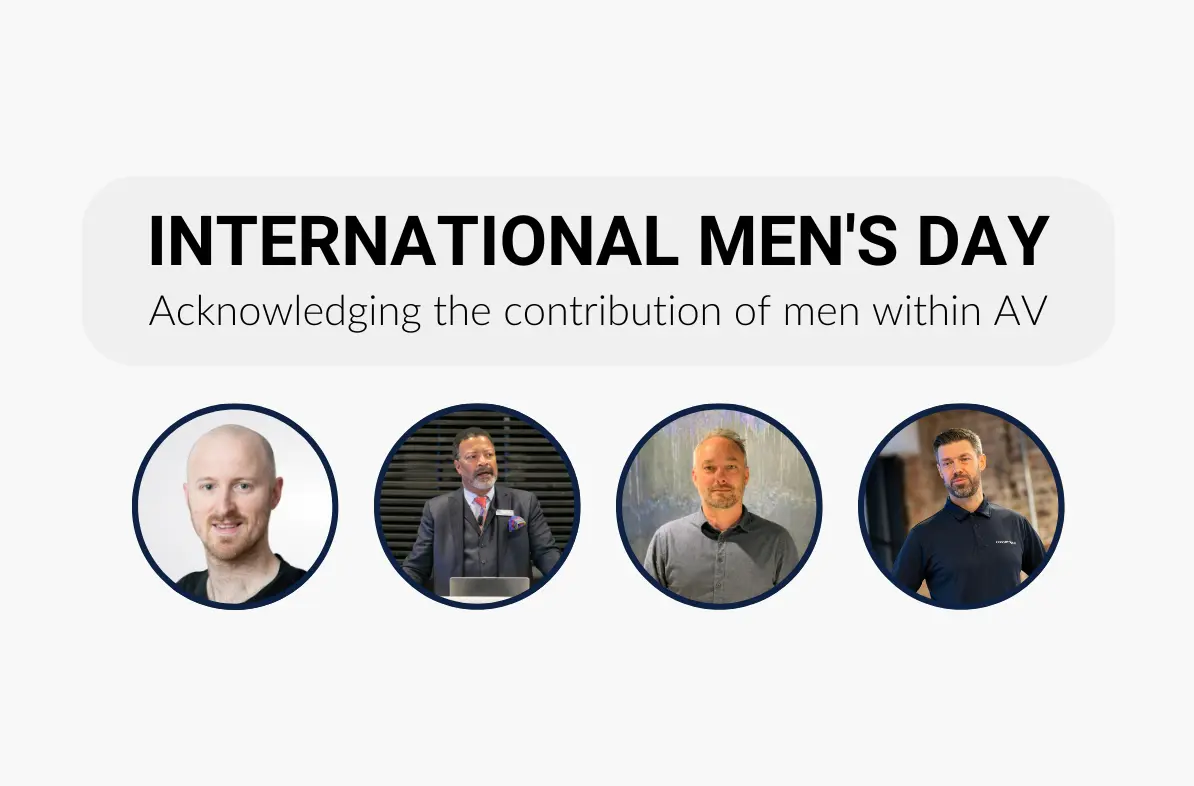 International Men's Day: Acknowledging the contribution of men within AV - Runtech article