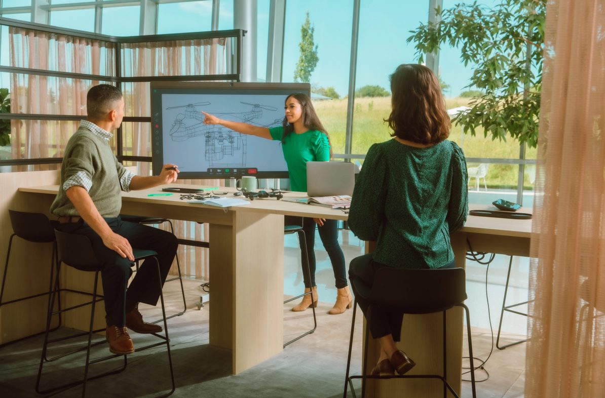 How to utilise workplace tech to embrace hybrid working​ - education audio visual interactive technology